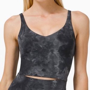 Lululemon Align Tank Top Black and Grey Smoke